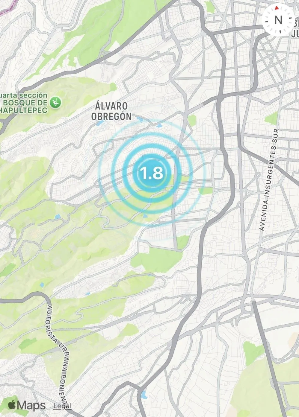 Se registran cinco microsismos en menos de 24 horas en la CDMX