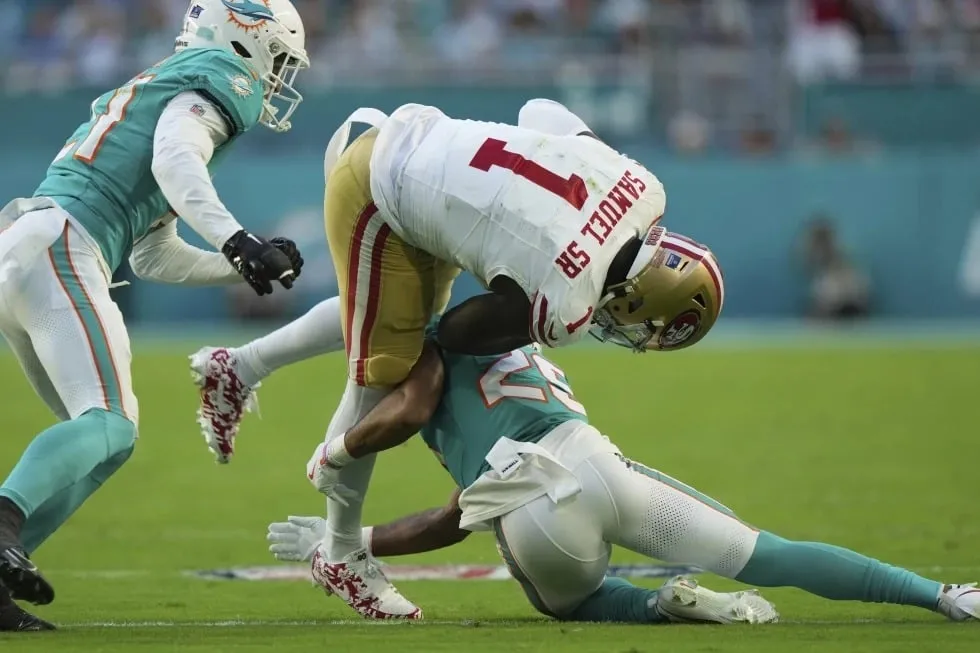 Los 49ers fueron eliminados de los playoffs de la NFC antes del partido contra Miami