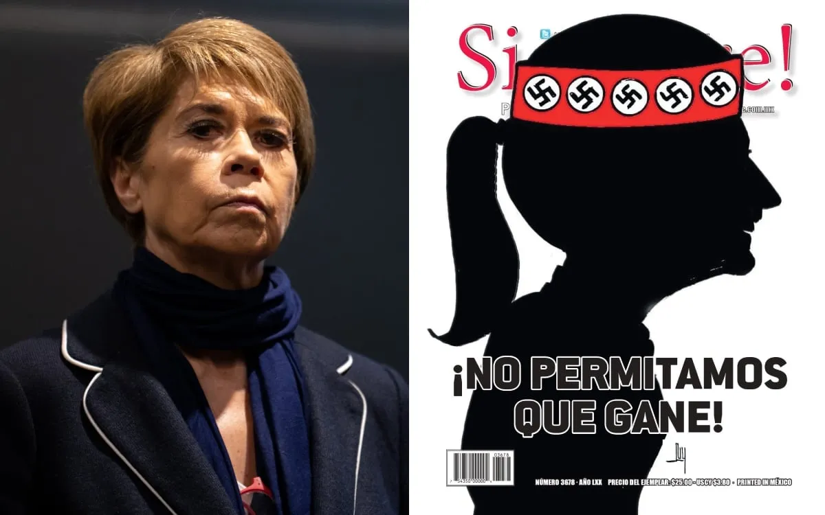 TEPJF da revés a Beatriz Pagés y la revista Siempre! por portada de Sheinbaum con esvásticas nazis