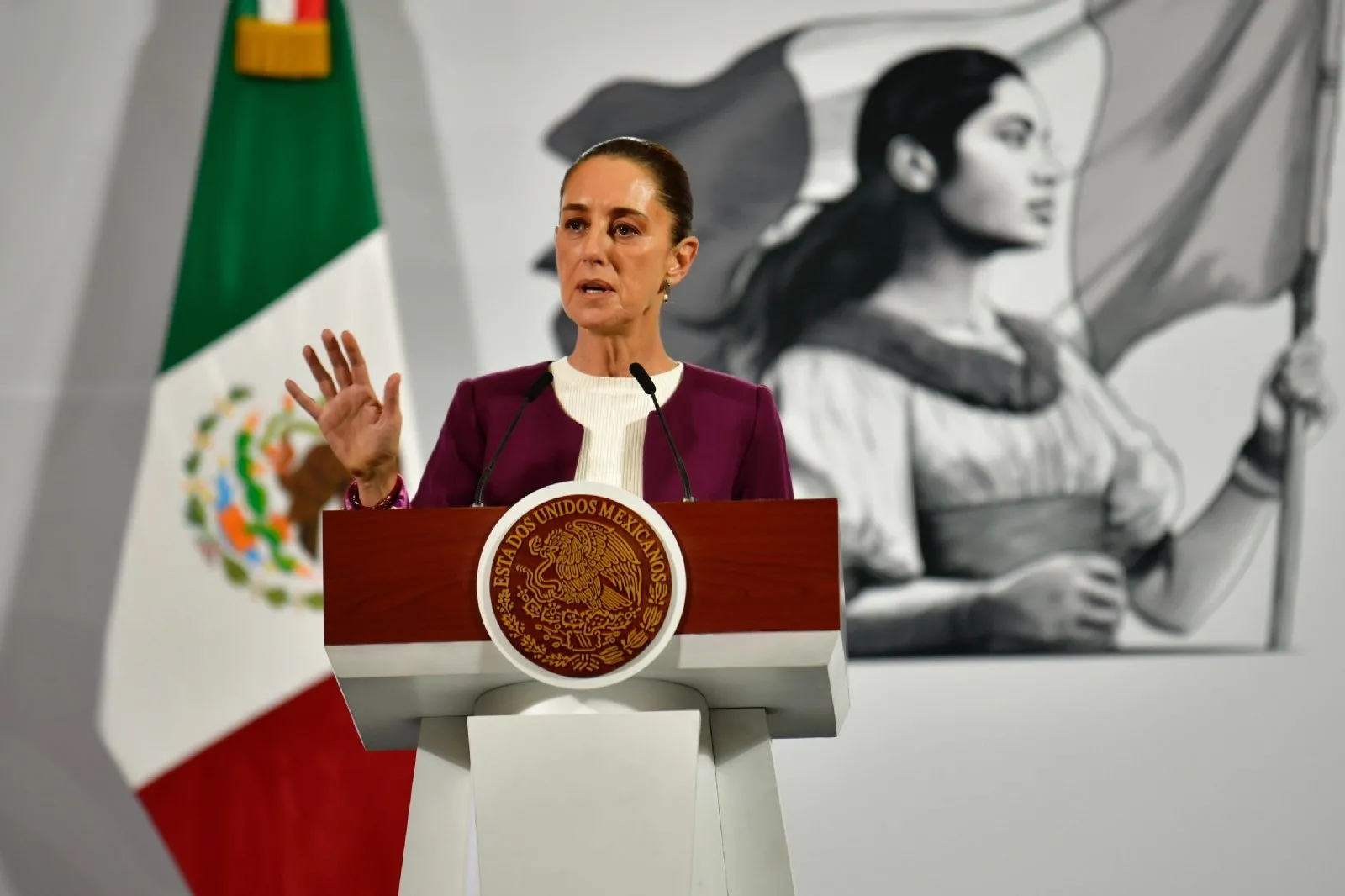 Estos fueron los temas de la conferencia mañanera de Sheinbaum del 9 de diciembre (Video)