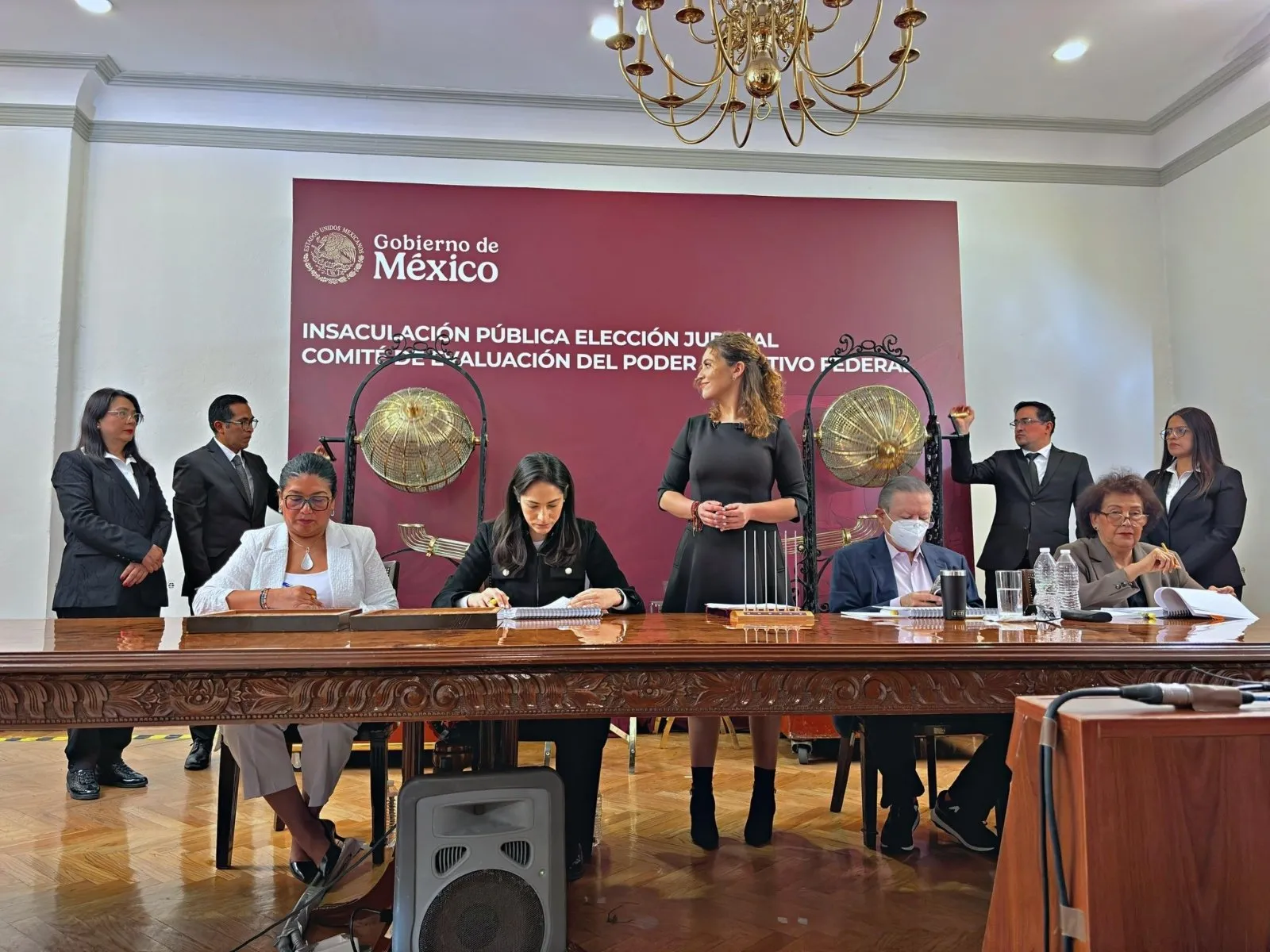 Comité del Ejecutivo realiza la insaculación para elegir candidatos a cargos en el PJF