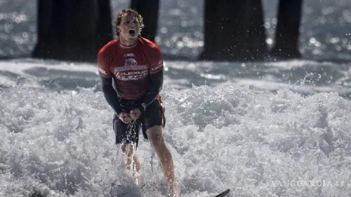 Alan Cleland se convierte en el primer surfista mexicano que gana el US Open (Video)