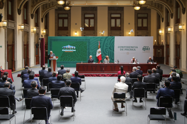 AMLO y gobernadores garantizan elecciones libres y limpias a mexicanos