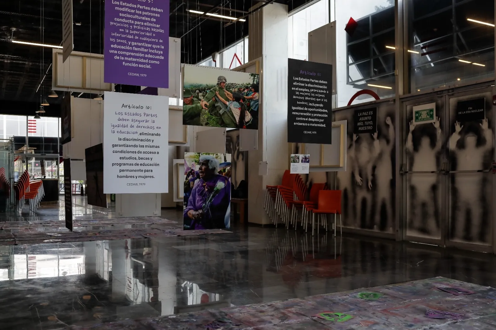 Grandeza de Tlatelolco: Muestras en el CCUT sobre desarme nuclear y feminismo (Video)