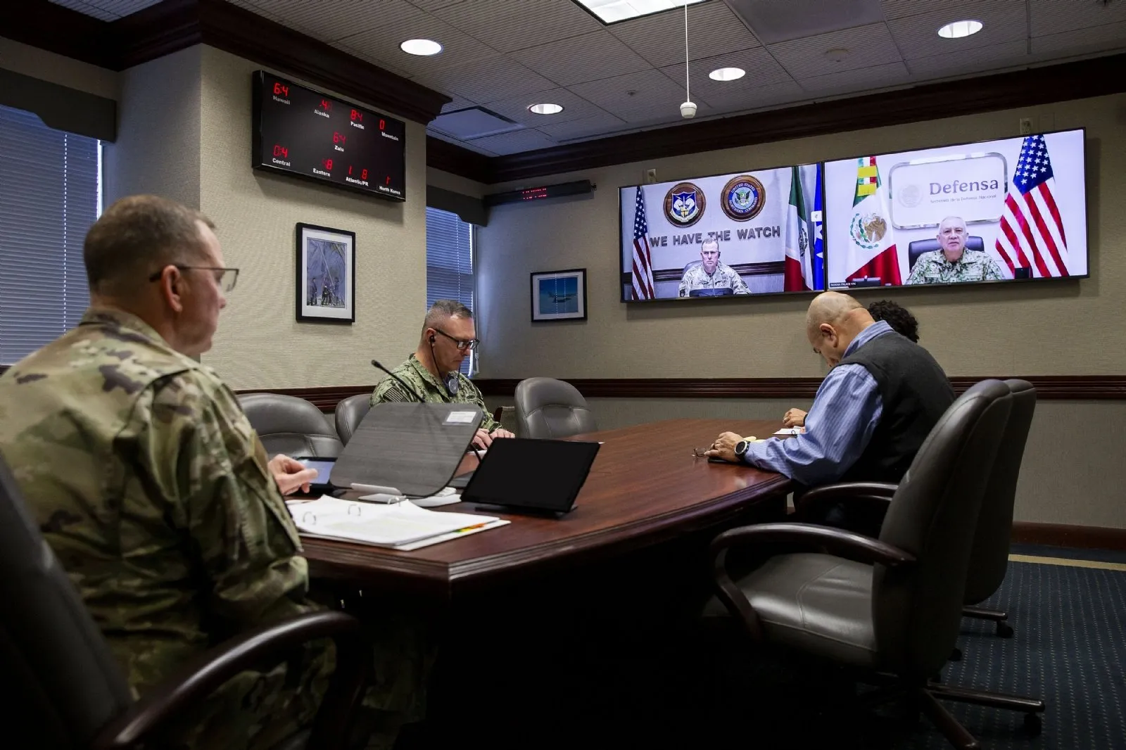 Sedena y Comando Norte acuerdan compartir más información de inteligencia y respeto a soberanía