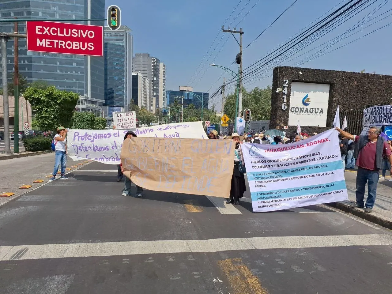 Contraloría Nacional Autónoma del Agua exige mesas de trabajo a Conagua por justicia hídrica