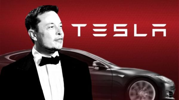 Tesla como el líder de la caída dentro del mercado estadounidense. 