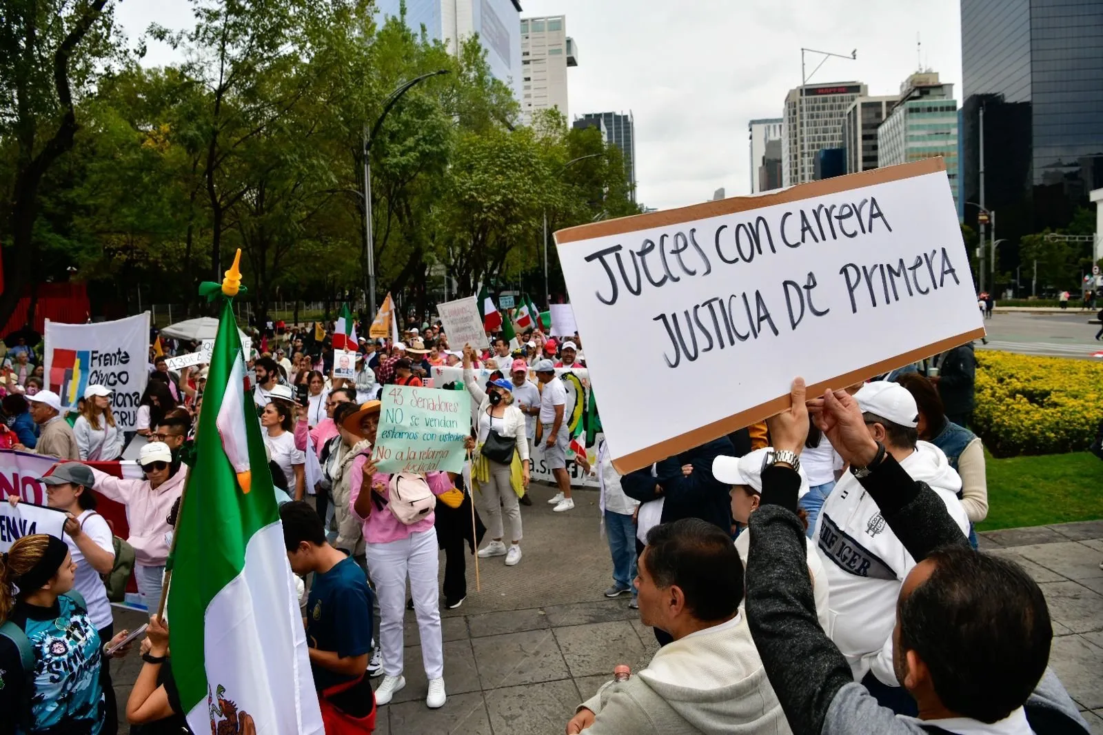 Las páginas falsas para difundir la reforma judicial