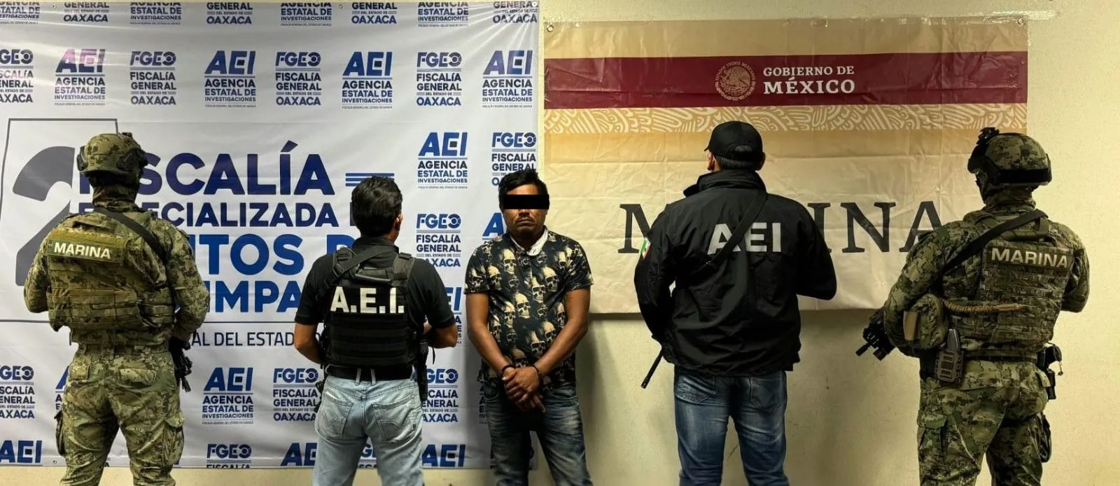 Cae “La Parka”, uno de los principales distribuidores de drogas en el Istmo de Tehuantepec