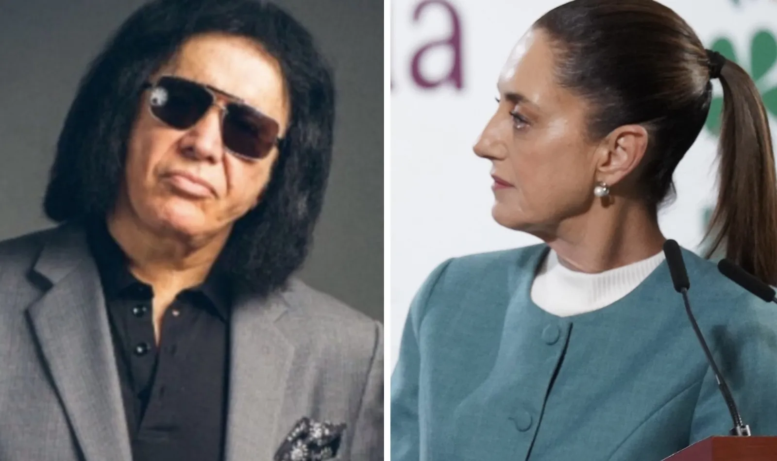 Así respondió Sheinbaum al mensaje de agradecimiento de Gene Simmons de Kiss