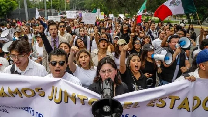 Alumnas de la UNAM niegan manipulación de profesores en contra de la reforma al Poder Judicial