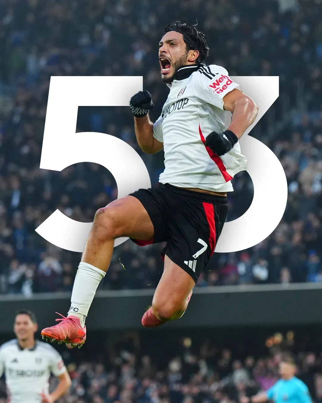 Raúl Jiménez anota su gol 53 en Premier League y empata récord del "Chicharito" (Video)