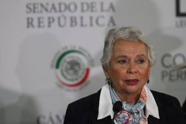 Olga Sanchez Cordero, nueva presidenta del Senado.