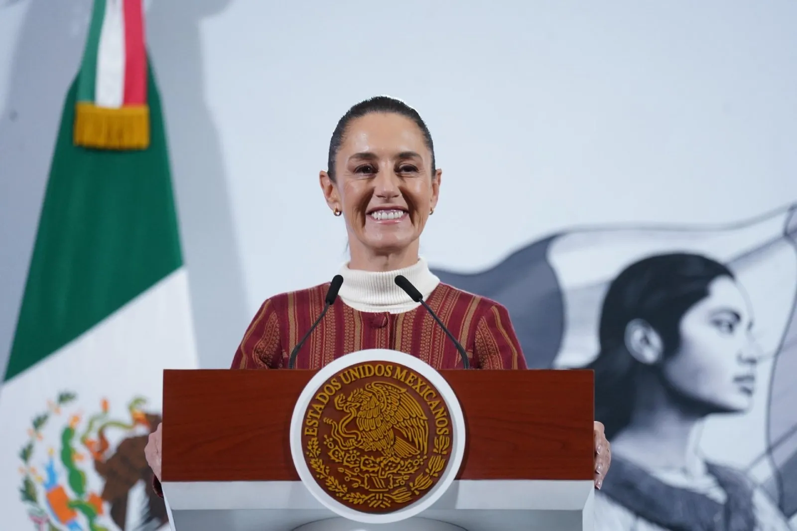 Estos fueron los principales temas de la conferencia mañanera de Sheinbaum del 07 de febrero (Video)