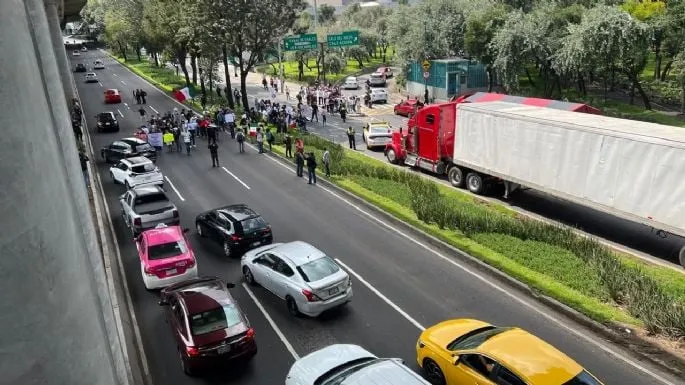 “No somos oposición. Servimos a la nación”: Trabajadores del PJF bloquean Periférico (Video)