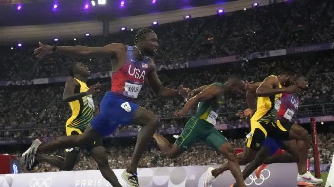 Noah Lyles, campeón de los 100 metros olímpicos por cinco milésimas de segundo (Video)