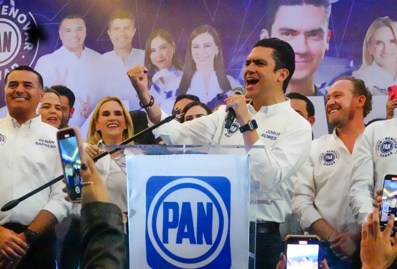 Gana Jorge Romero la dirigencia del PAN; Adriana Dávila denuncia corrupción e ilegitimidad