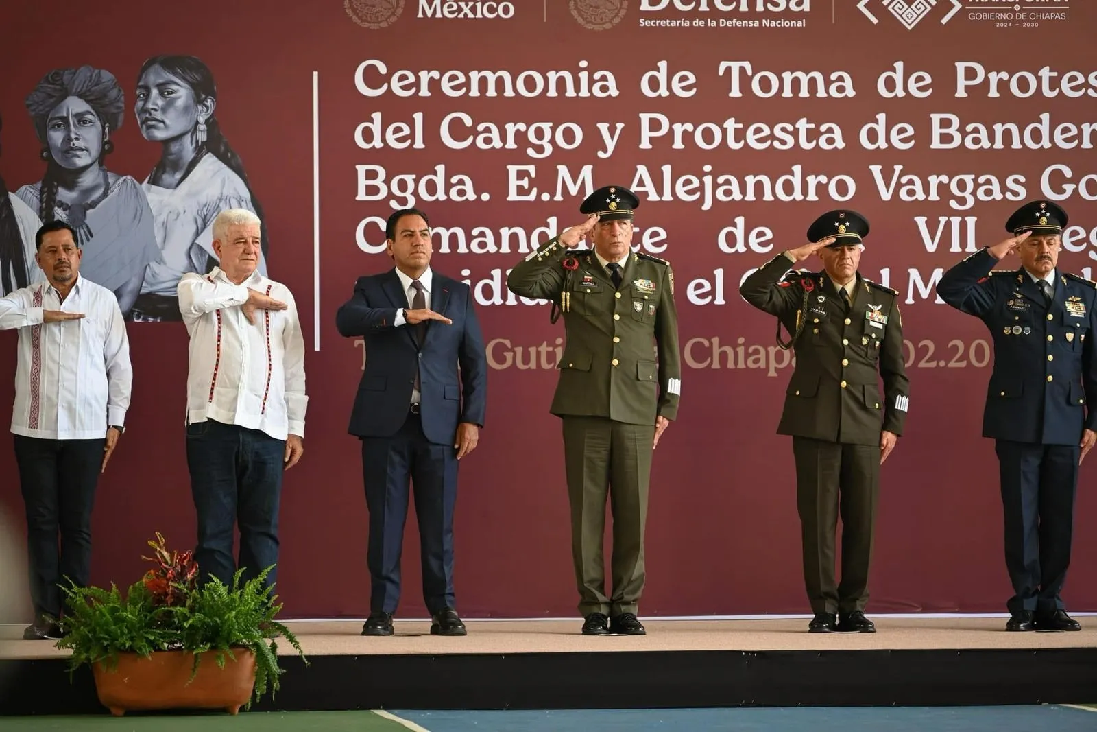 Relevos en Chiapas: Hay nuevos titulares en la Séptima Región Militar y la delegación de la FGR