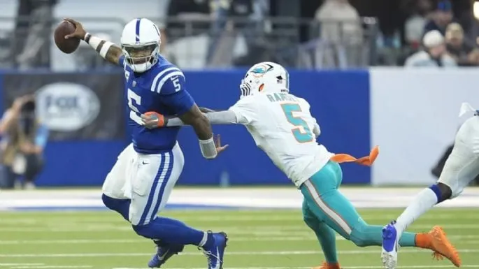 Anthony Richardson le da a los Colts la victoria ante los Dolphins por 16-10