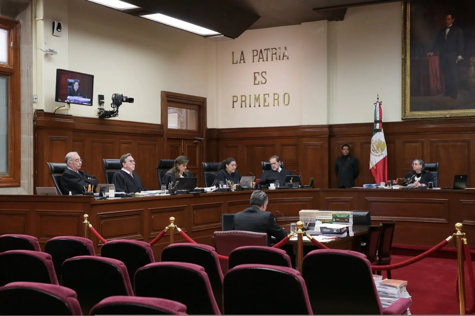 Corte pone en pausa votación sobre inconstitucionalidad parcial de la reforma judicial