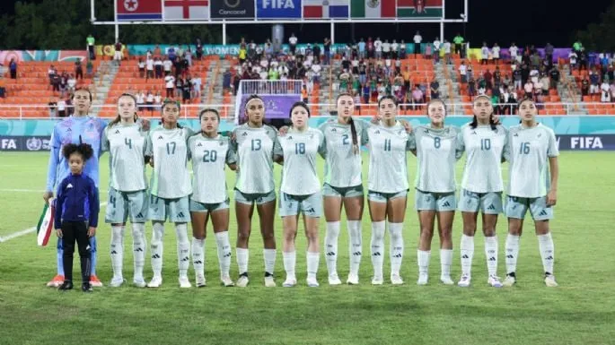 Selección Mexicana femenil Sub-17 pierde 4-2 ante Inglaterra y es eliminada del Mundial