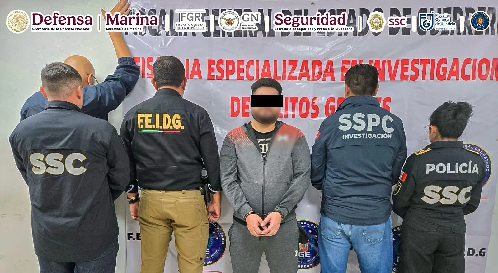 Detienen en la CDMX a líder del Cártel Independiente de Acapulco