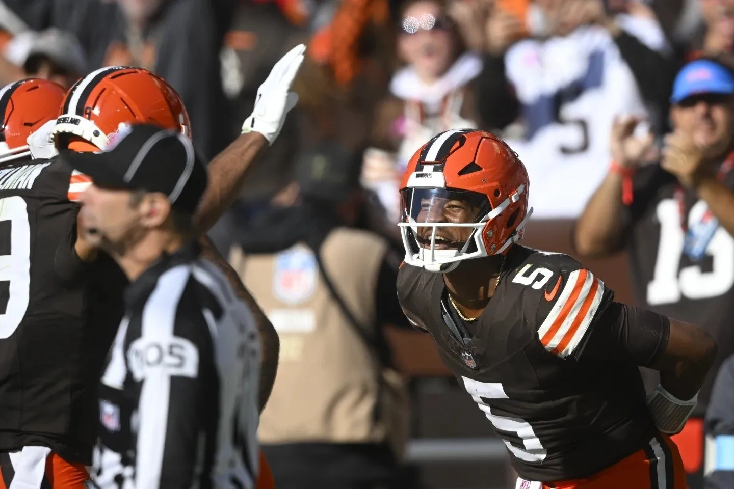 Los Browns derrotan 29-24 a los Ravens y ponen fin a una racha de 5 derrotas