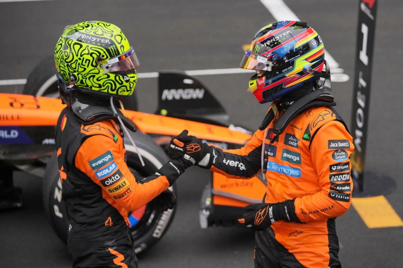 Norris asegura que McLaren está listo para la lucha por el título entre sus pilotos