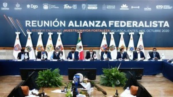 Alianza Federalista: AMLO no debe dar menos presupuesto del que corresponde a cada estado en 2021
