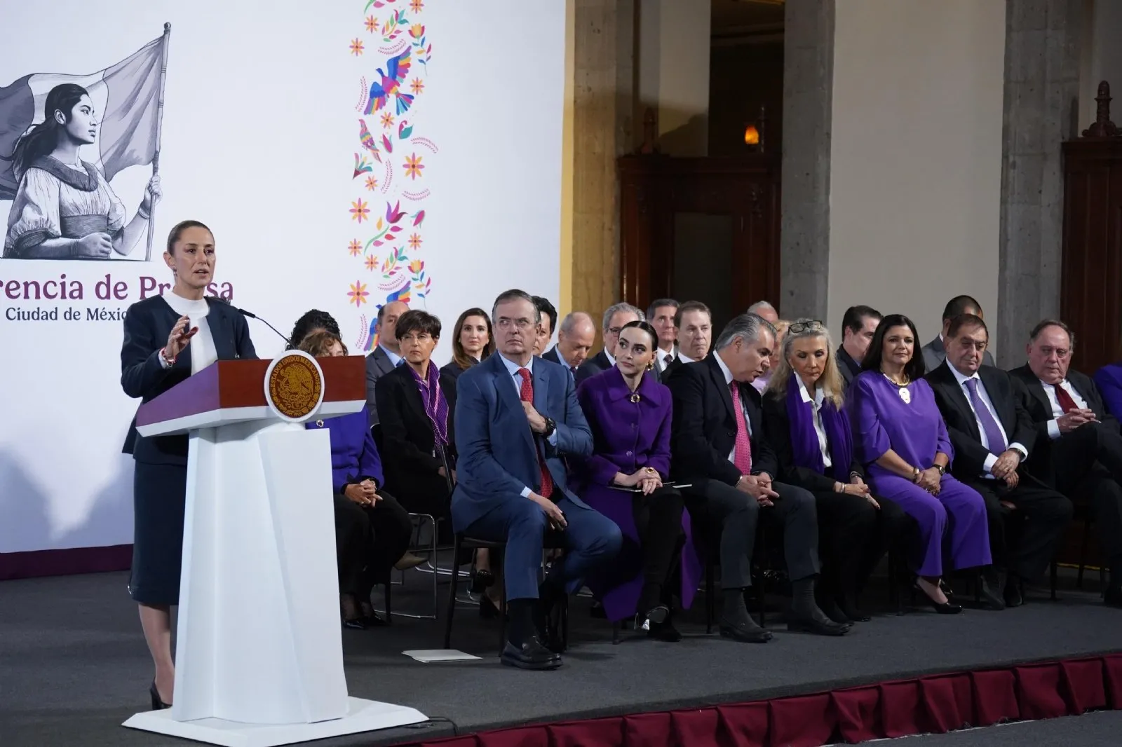 Estos fueron los temas de la conferencia mañanera de Sheinbaum del 27 de noviembre (Video)