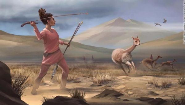 Nuevo descubrimiento, las mujeres de neolítico también eran cazadoras