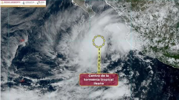 Se forma la tormenta tropical Ileana; impactará dos veces al país