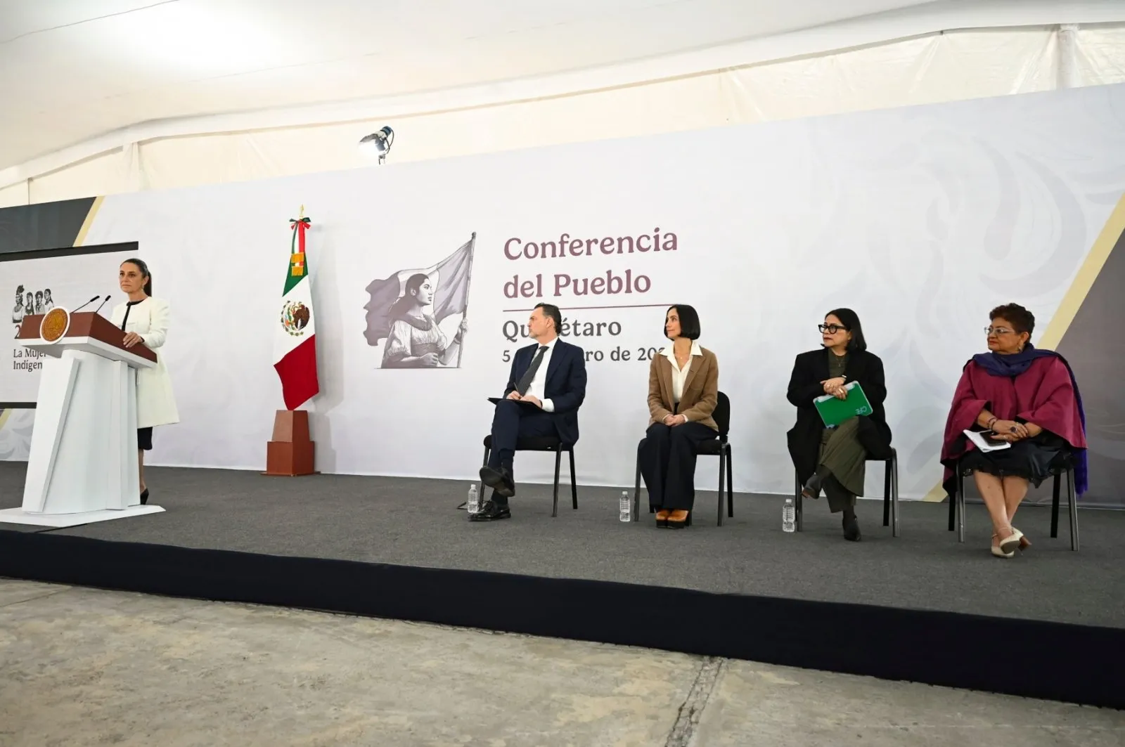 Sheinbaum anunció dos reformas constitucionales: no reelección y contra el nepotismo