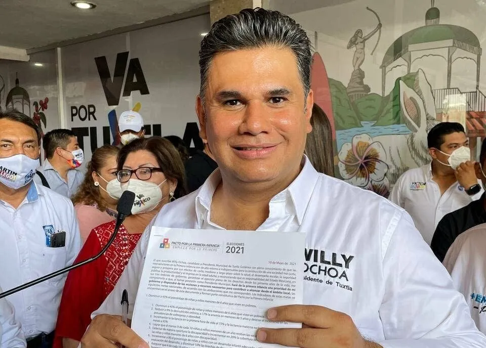 Willy Ochoa acusa a Rutilio Escandón de tener nexos con el narco en carta dirigida a Trump