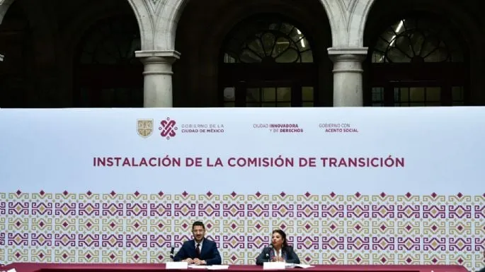 Con elogios a AMLO y Sheinbaum, inician Brugada y Batres transición “de terciopelo” en la CDMX