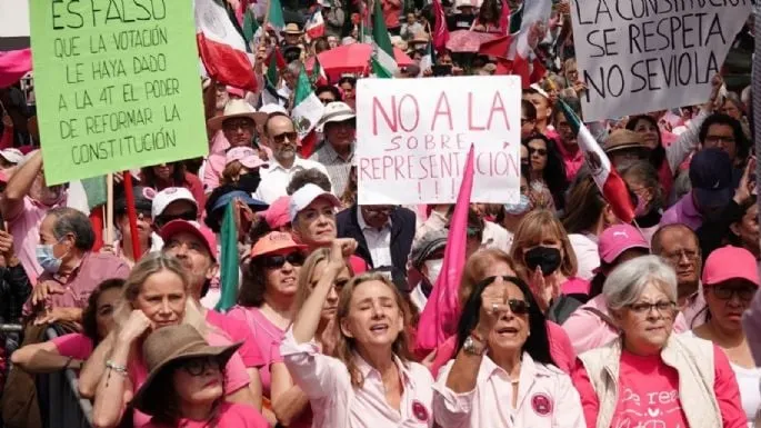 Marea Rosa reaparece y convoca marcha contra "el autoritarismo"