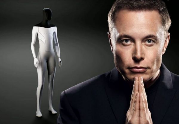 Elon Musk presenta su robot en redes sociales.