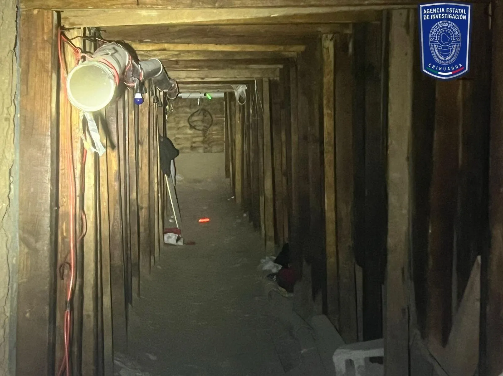 Difunden imágenes del túnel clandestino de Ciudad Juárez (Video)