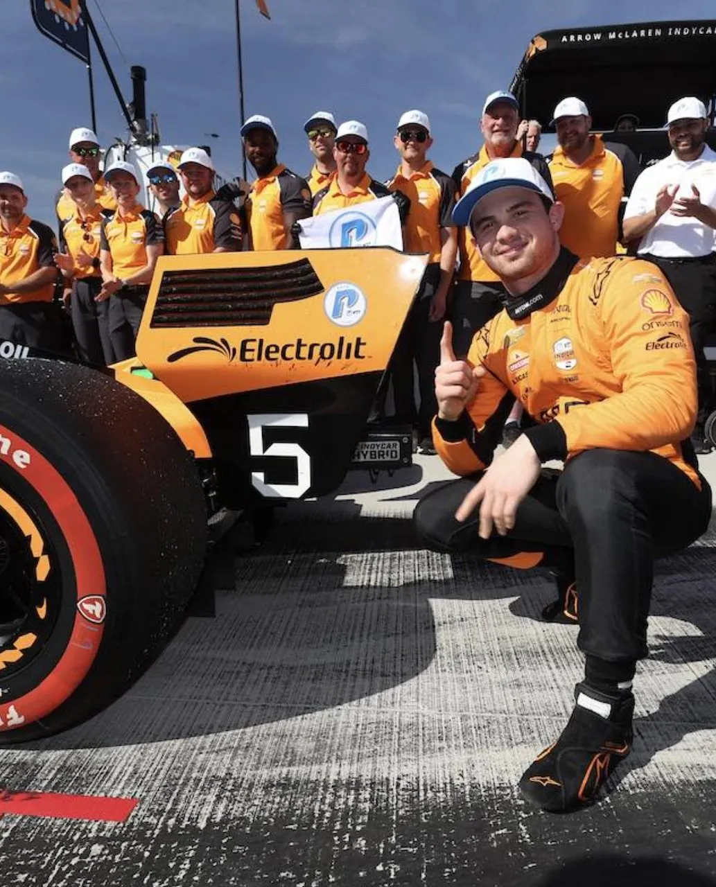 Pato O’Ward consigue la Pole Position en la IndyCar en Thermal (Video)