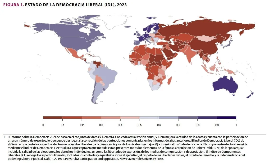 Reporte sueco sobre democracia ubica a México en “zona gris”