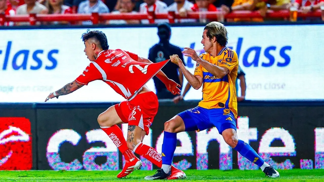 Tigres y Necaxa empatan sin goles en la ida de cuartos de final