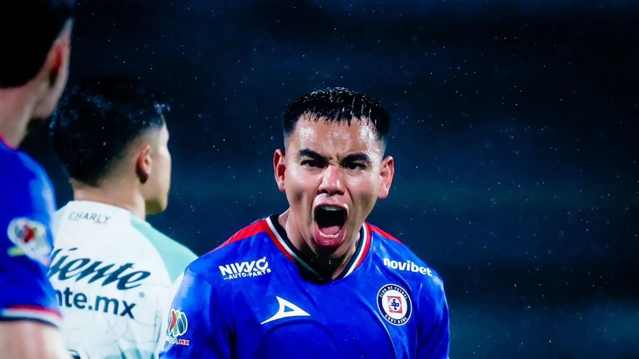 Cruz Azul goleó 4-1 a León con doblete Charly Rodríguez (Videos)
