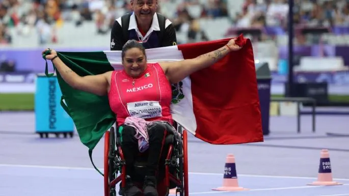 Gloria Zarza gana el primer oro de México en Paralímpicos de París