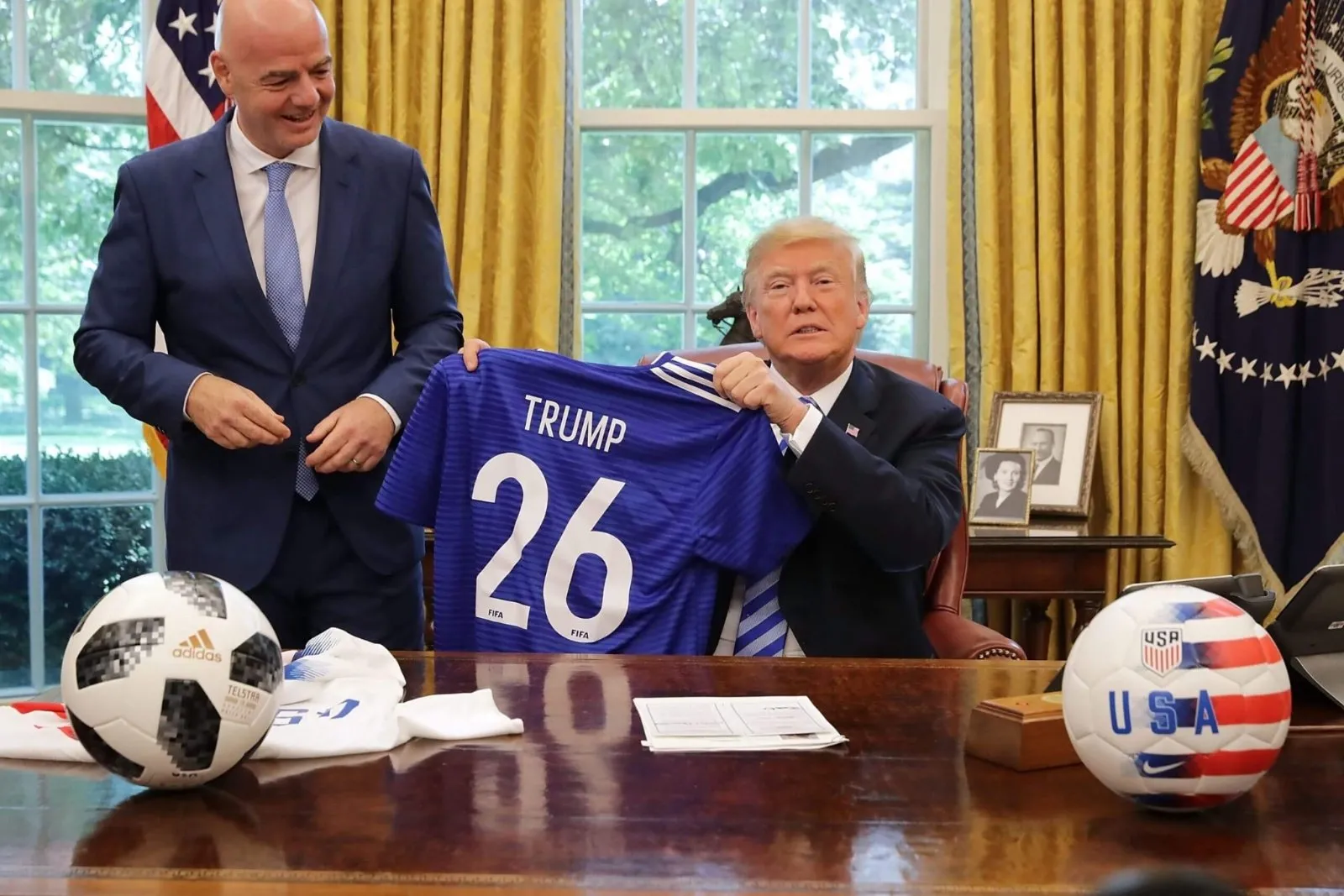 Trump liderará grupo de trabajo para preparar la Copa del Mundo 2026