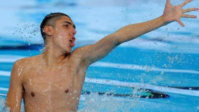 Diego Villalobos, el futuro de la natación artística masculina en México