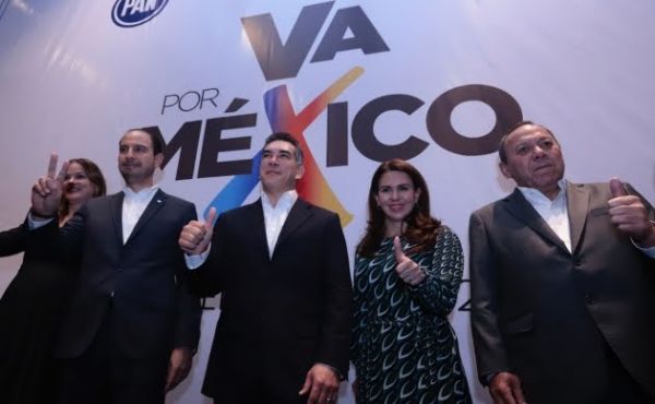 Va por México anuncia alianza en 4 entidades 