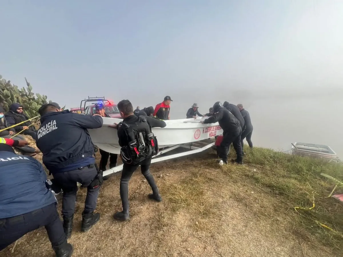 Se hunde una lancha con pescadores a bordo en laguna de Hidalgo; cuatro murieron ahogados