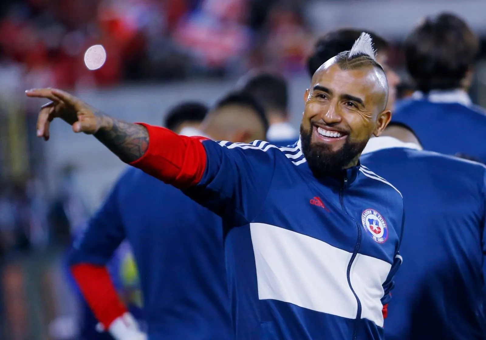 Revelan video de la discusión de Arturo Vidal con los policías chilenos antes de su detención