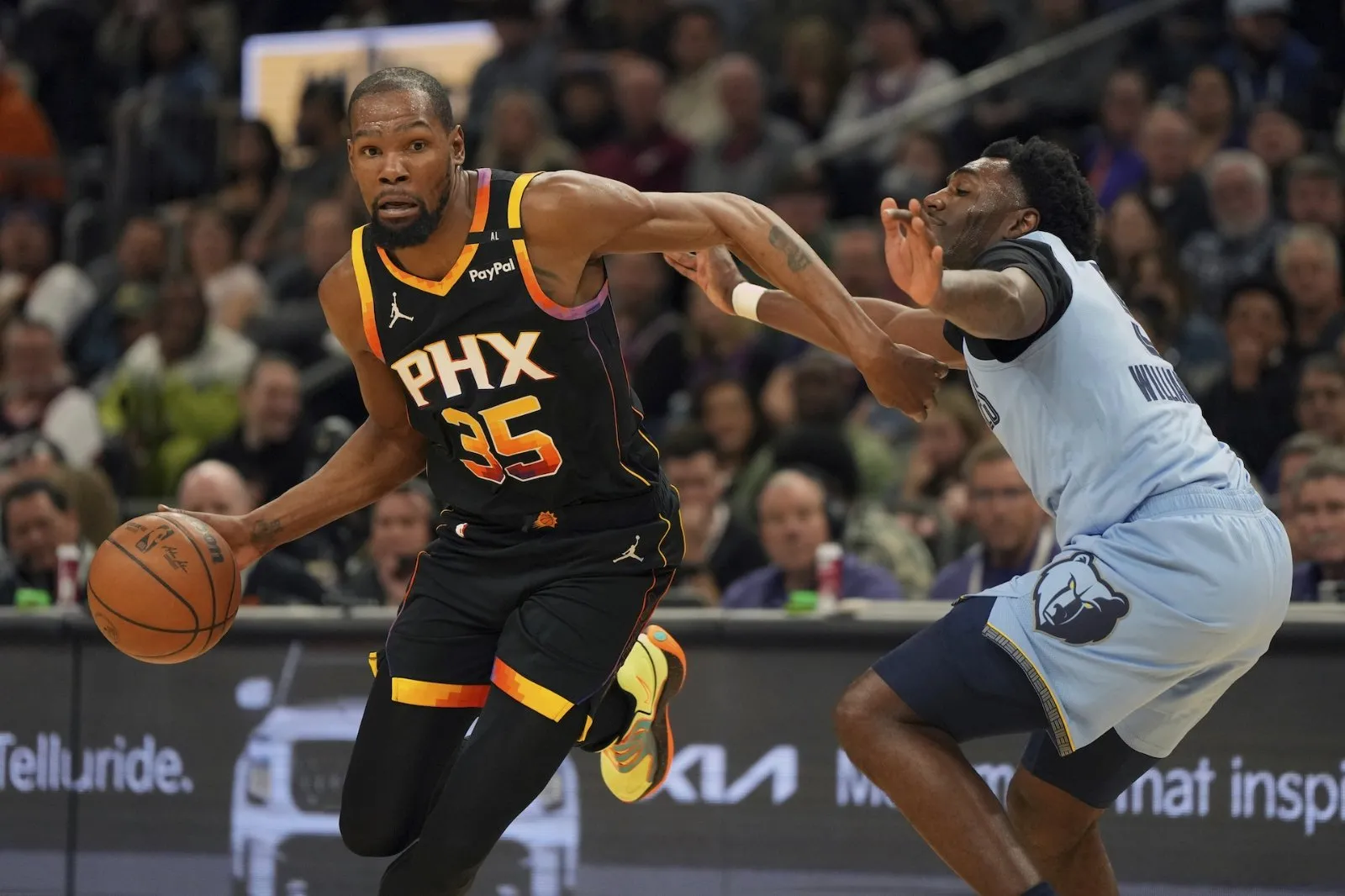 Kevin Durant se convierte en el octavo jugador en la historia de la NBA en anotar 30 mil puntos