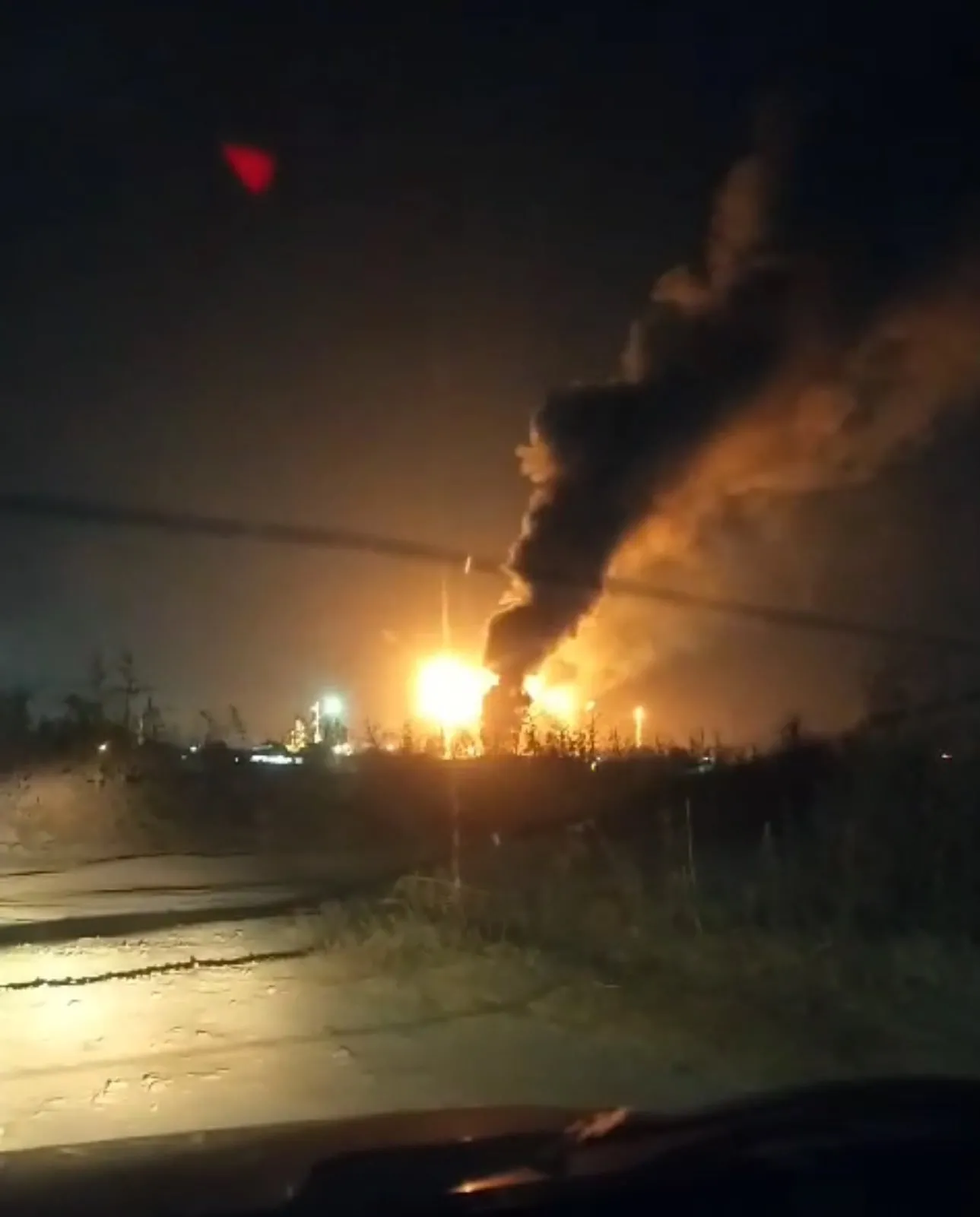 Refinería de Pemex en Salamanca se incendia; no se reportan lesionados